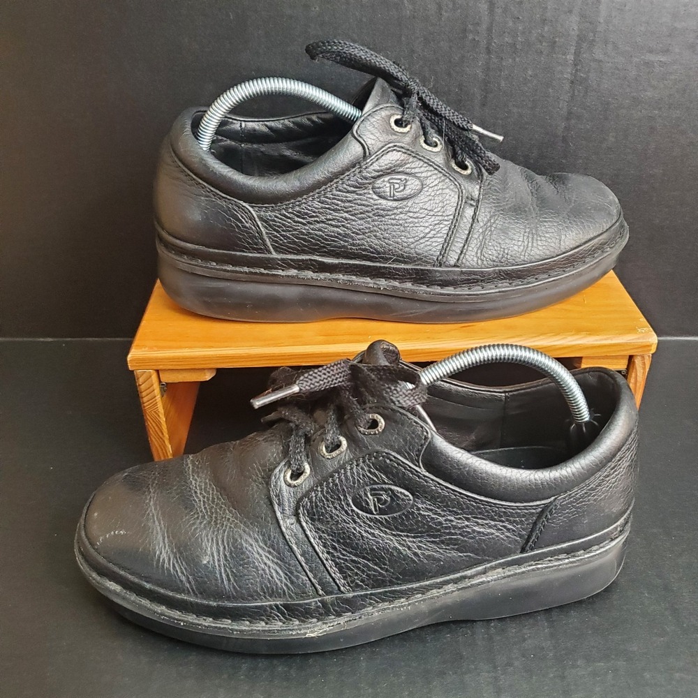 Propet‎ Villager Men's Oxford Shoe Orthotic Comfort Black Leather 9.5 X Wide 3E